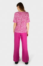 Festival Fuchsia Bold Print Jersey T Shirt