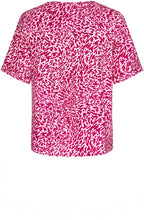 Festival Fuchsia Bold Print Jersey T Shirt