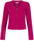 Festival Fuchsia Linen Jacket