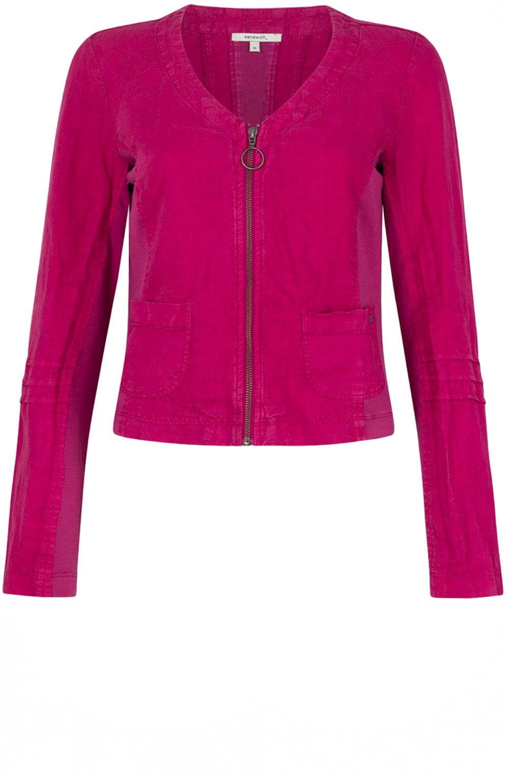 Festival Fuchsia Linen Jacket
