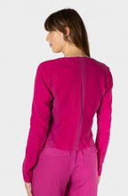 Festival Fuchsia Linen Jacket
