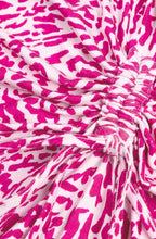 Festival Fuchsia Ruched Detail Jersey Dress
