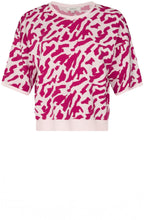 Festival Fuchsia Short Sleeved Fine Knit Sweater