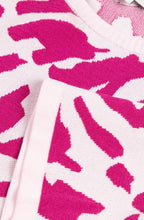 Festival Fuchsia Short Sleeved Fine Knit Sweater