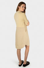 Fields of Rye Linen and Contrast Jersey Dress