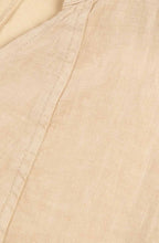 Fields of Rye Linen and Contrast Jersey Dress