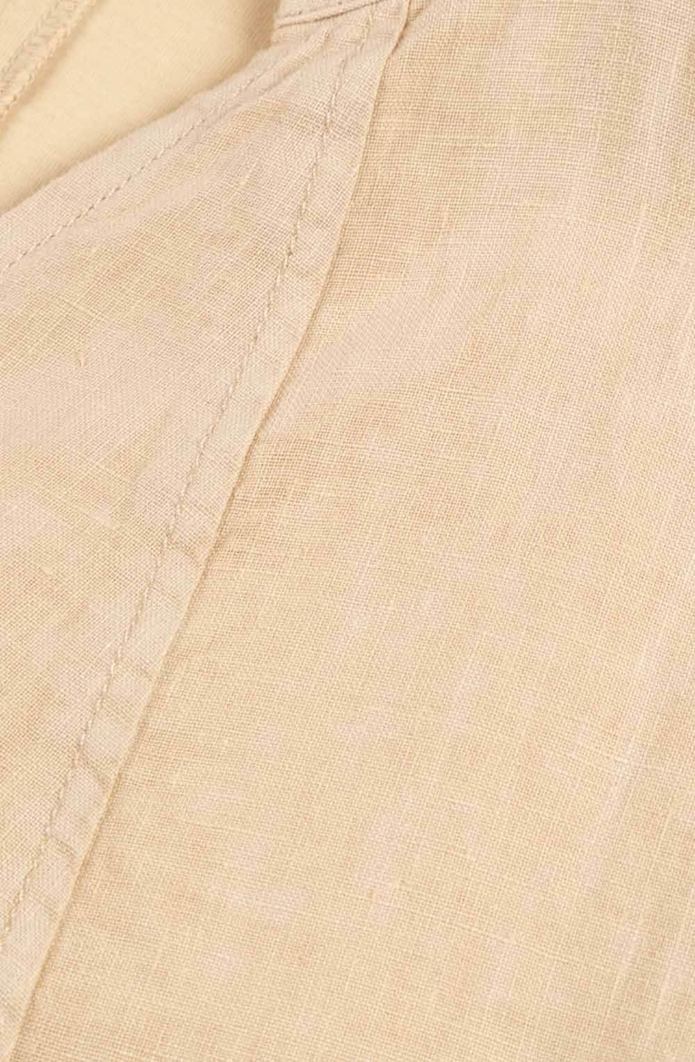 Fields of Rye Linen and Contrast Jersey Dress