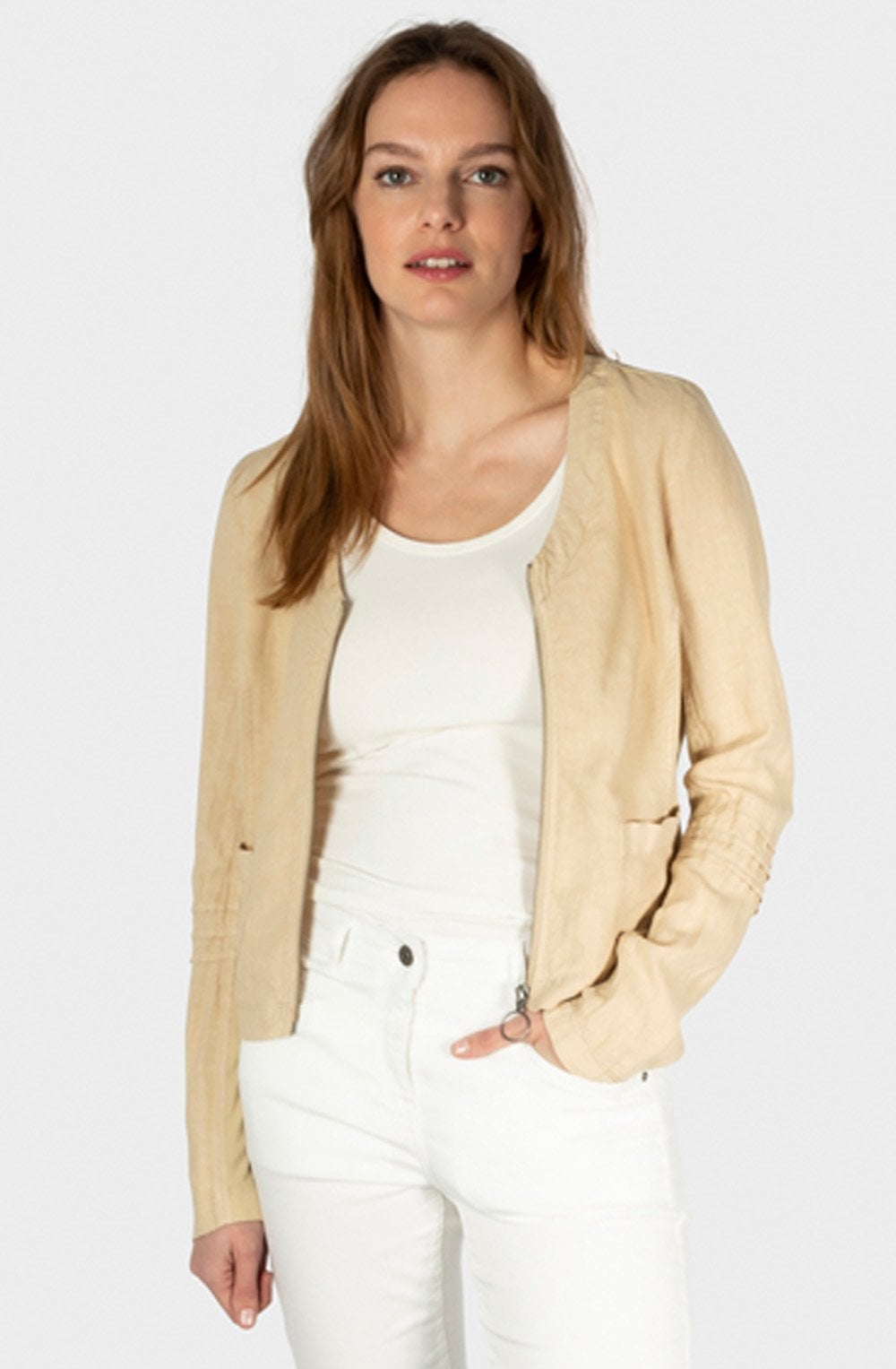 Fields of Rye Linen Jacket