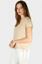 Fields of Rye Tie Detail Linen Top