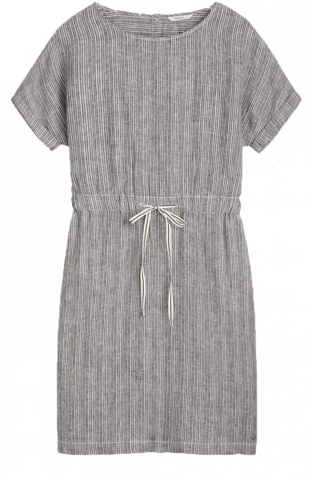 Fine Striped Linen Dress