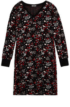 Floral Print Shift Dress