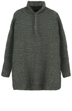 Forest Green Turtleneck Jumper