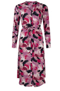 Foxglove Hazy Blur Belted Dress