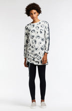Fresh Grey Animal Print tunic