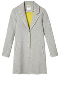 Fresh Grey Long Line Jersey Jacket