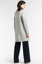 Fresh Grey Long Line Jersey Jacket