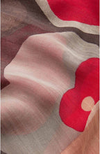 Fuchsia Bold Print Scarf