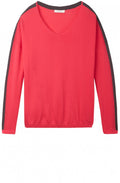 Fuchsia Fine Knit Jumper