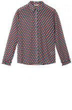 Geometric Print Blouse