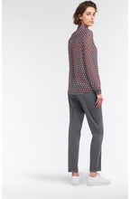 Geometric Print Blouse