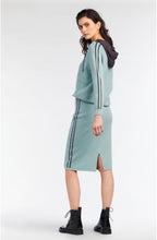 Granite Green Fine Knit Skirt