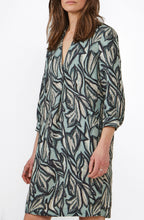 Green Bold Print Dress