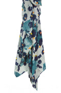 Green Bold Print Scarf