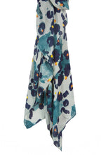 Green Bold Print Scarf