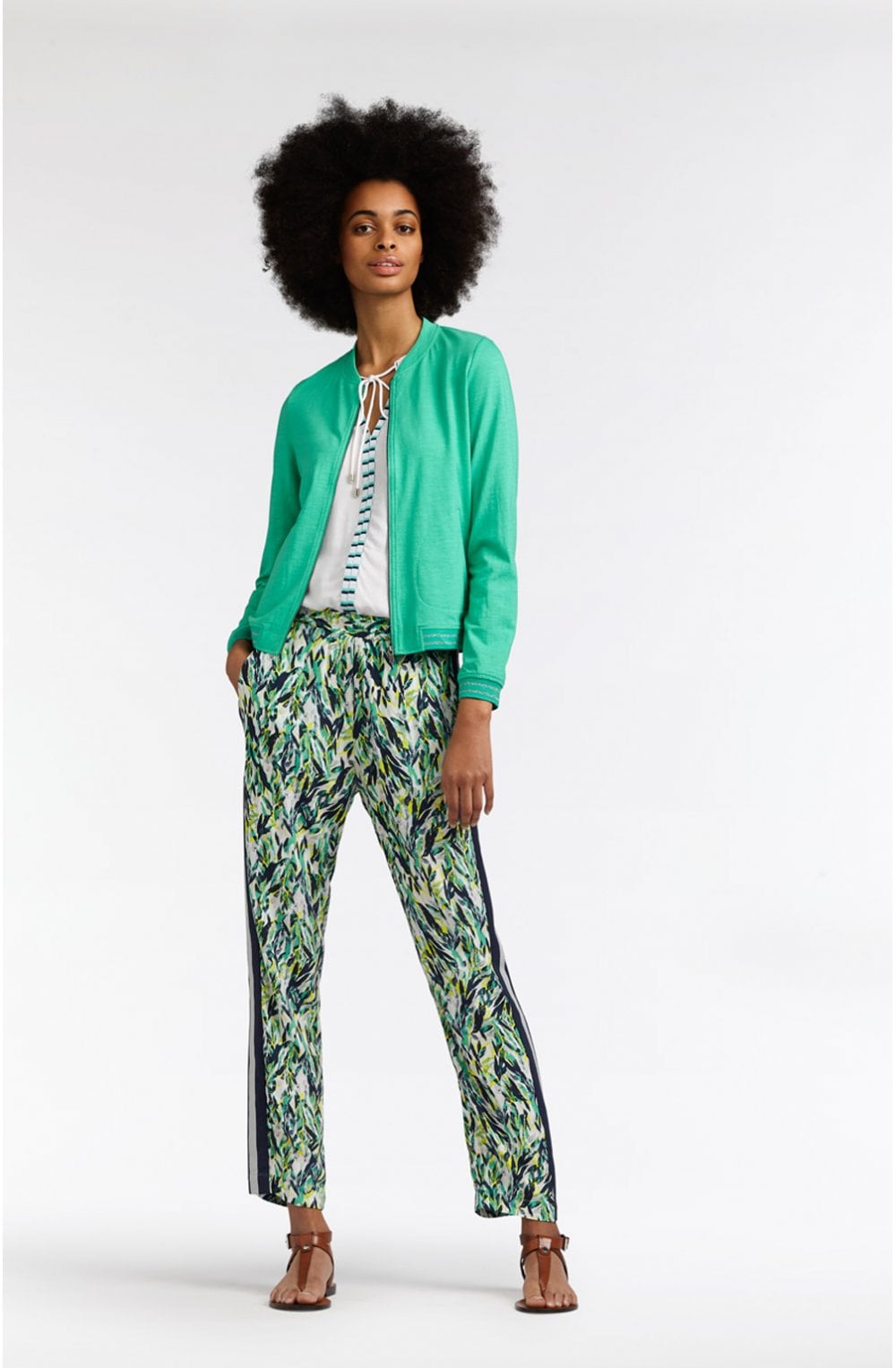Green Jersey Jacket