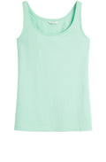 Green Jersey Vest Top