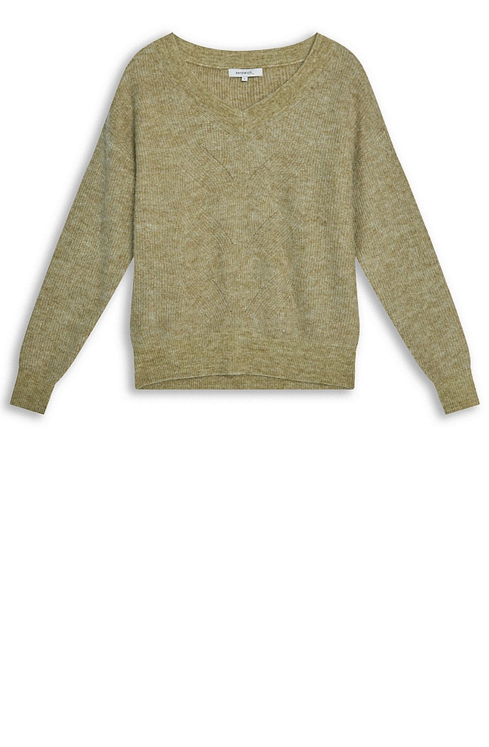 Green Moss Delicate Knit Jumper