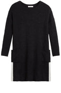 Grey Black Knit Tunic