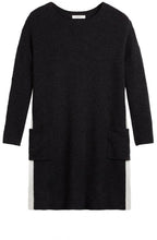 Grey Black Knit Tunic