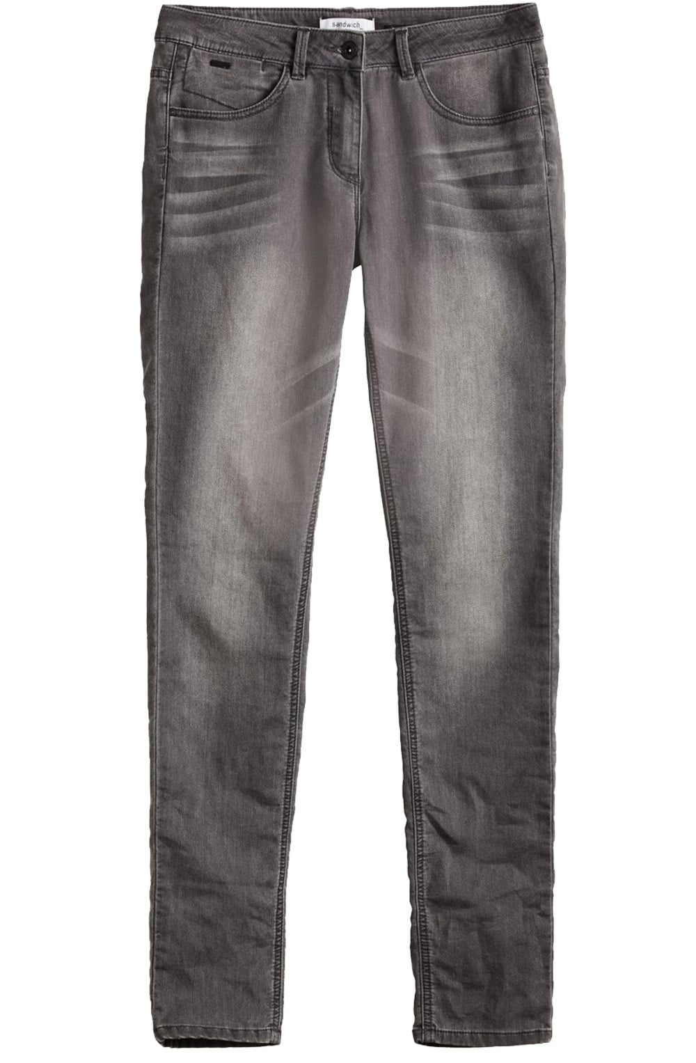 Grey Denim Jeans