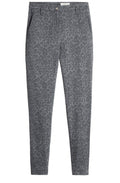 Grey Leopard Print Trousers