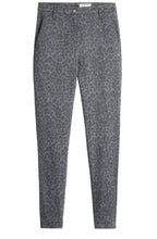 Grey Leopard Print Trousers