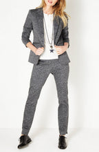 Grey Leopard Print Trousers
