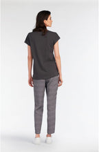 Grey Patterned Jersey T Shirt