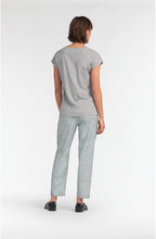 Grey Patterned Jersey T Shirt