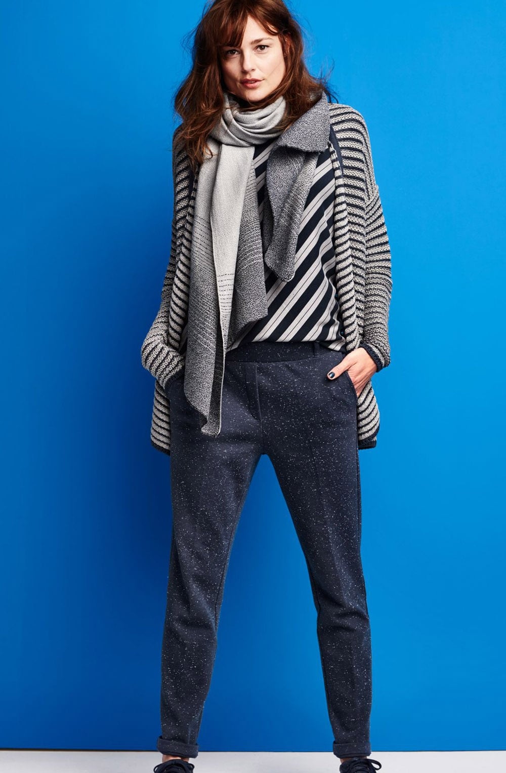 Grey Scarf