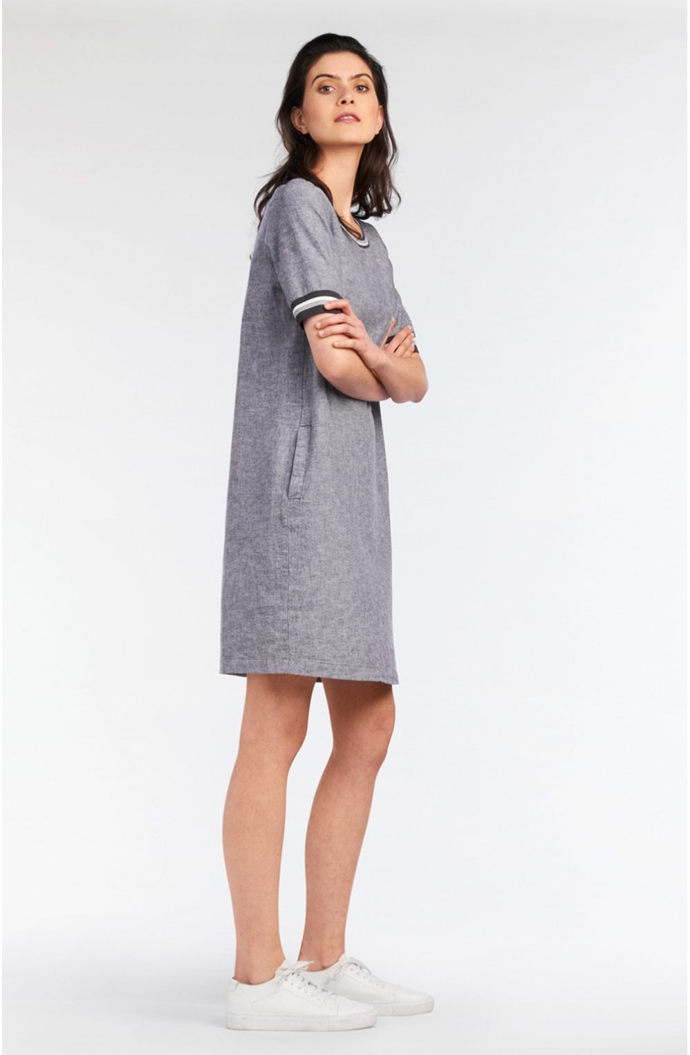 Grey Shift Dress