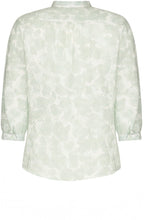 Ice Flow Fine Diamond Broderie Anglaise Sleeve Blouse