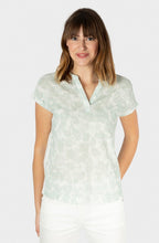 Ice Flow Fine Diamond Broderie Anglaise T Shirt