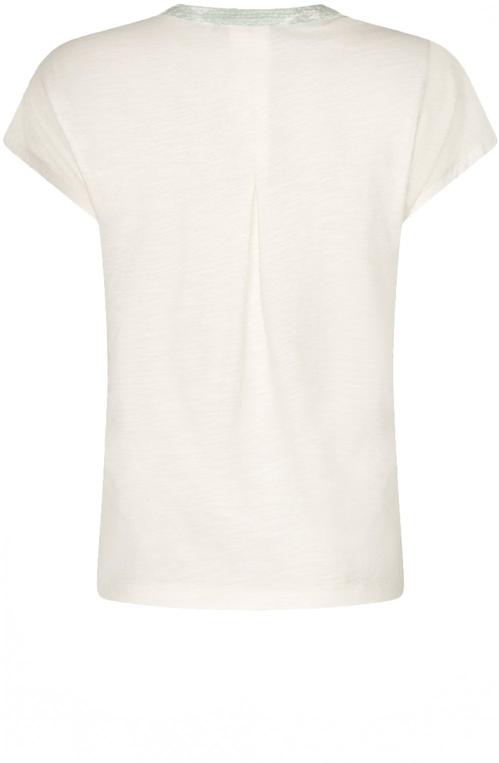 Ice Flow Fine Diamond Broderie Anglaise T Shirt