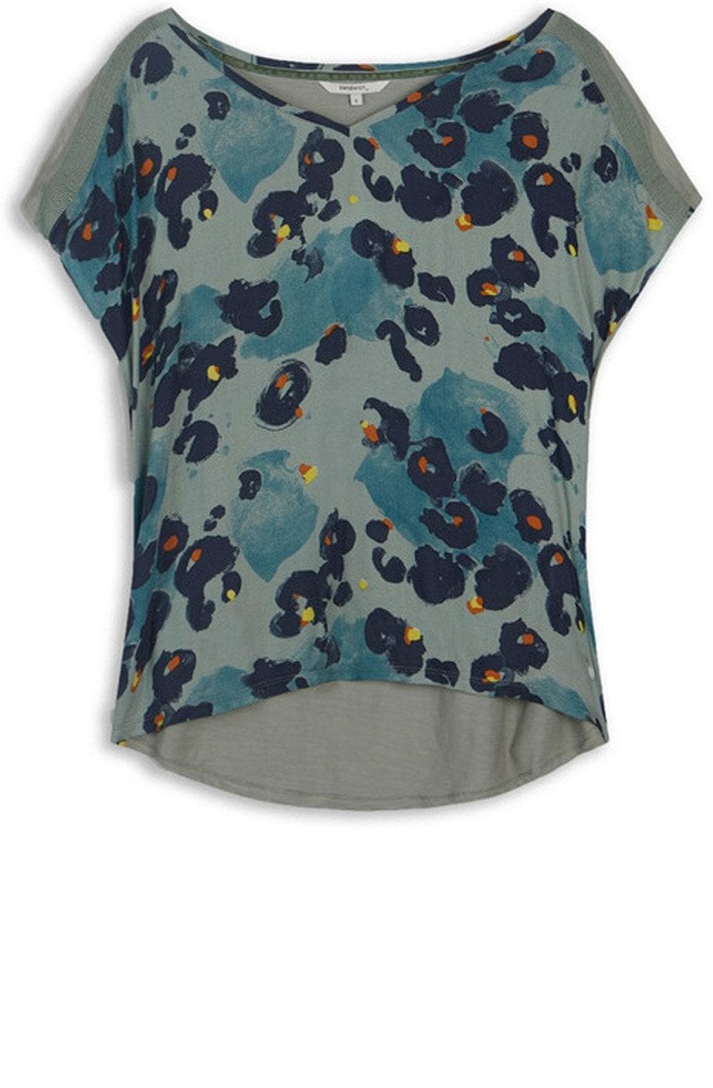 Iceberg Green Floral Print Top