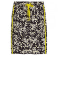 Iron Floral Jersey Skirt