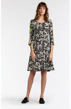 Iron Floral Print Jersey Dress