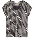 Iron Stripe Design Top