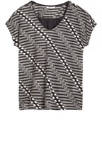 Iron Stripe Design Top