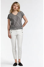 Iron Stripe Design Top